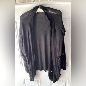 3x Plus Size women’s shear cardigan